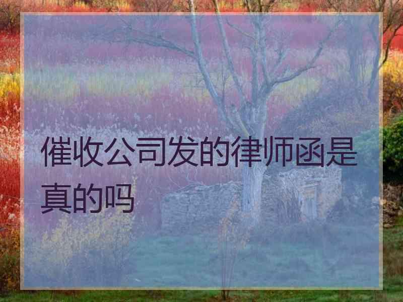 催收公司发的律师函是真的吗欠网贷多少钱以上才会被起诉